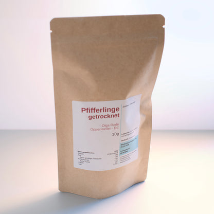 Getrocknete Pfifferlinge