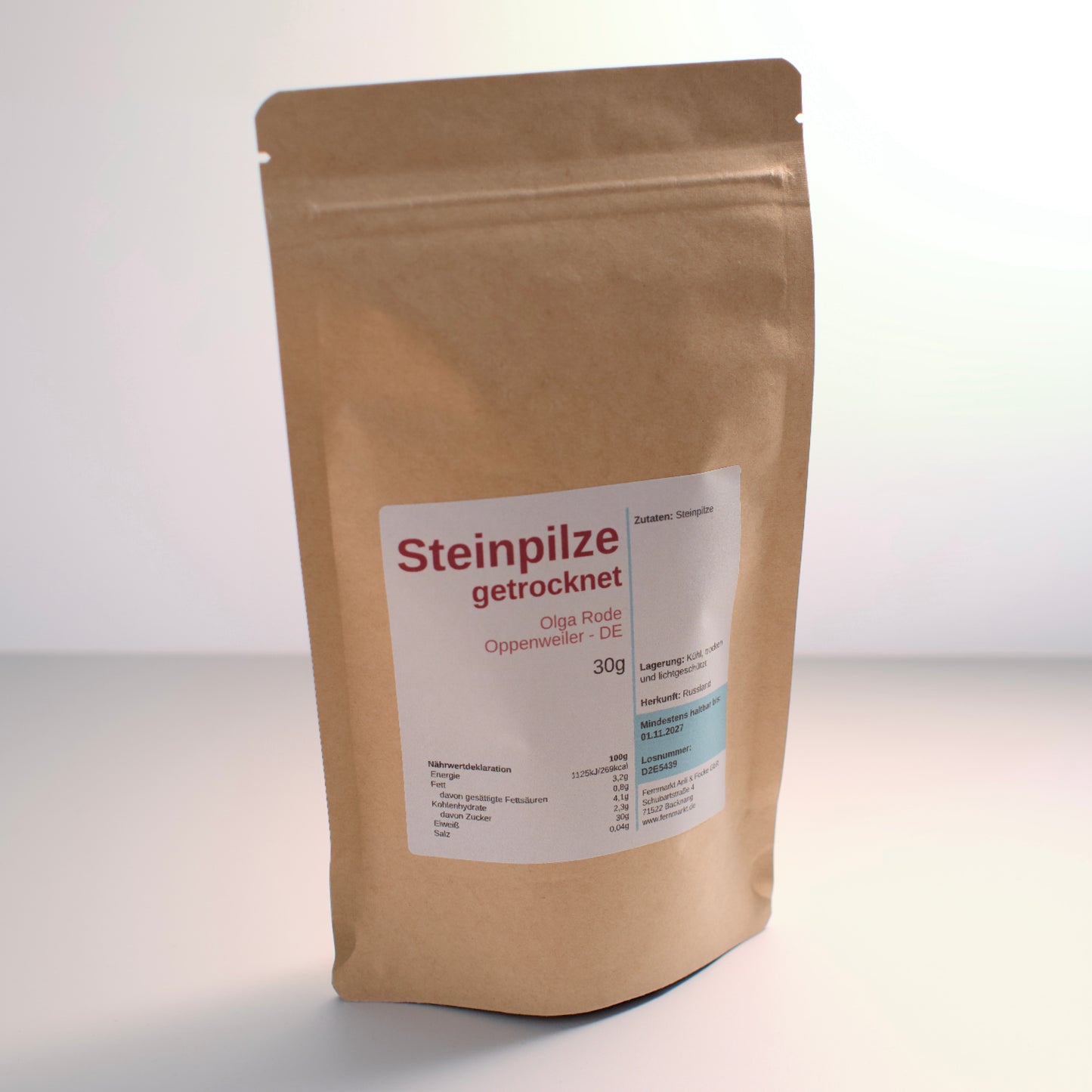 Getrocknete Steinpilze