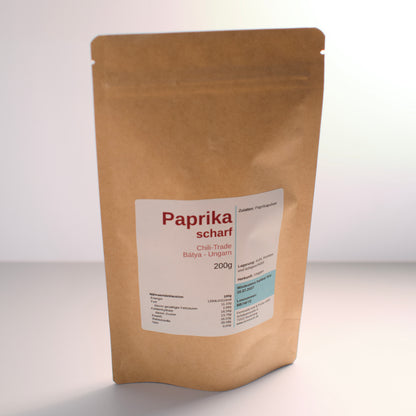 Paprikapulver scharf